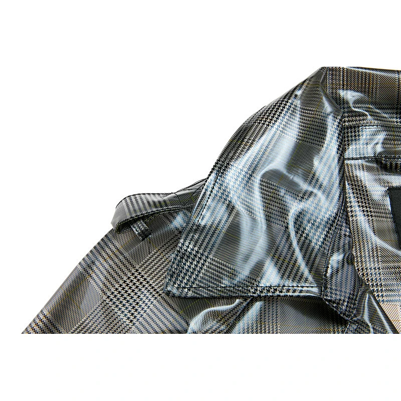 New Design Long Turn-down collar Waterproof Adult Raincoat  Women Long TPU Raincoats for Lady FT0240