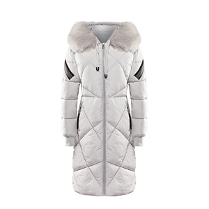 Fashion Winter warm coat Fur Hood Lady Winter Parka Jacket Women Long Coat LR-910030