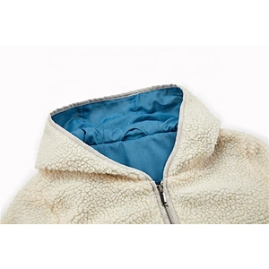 Womens Long Winter Turn-down collar 100%Polyester Plaid Hooded Padded Coat For Ladies 5155-702