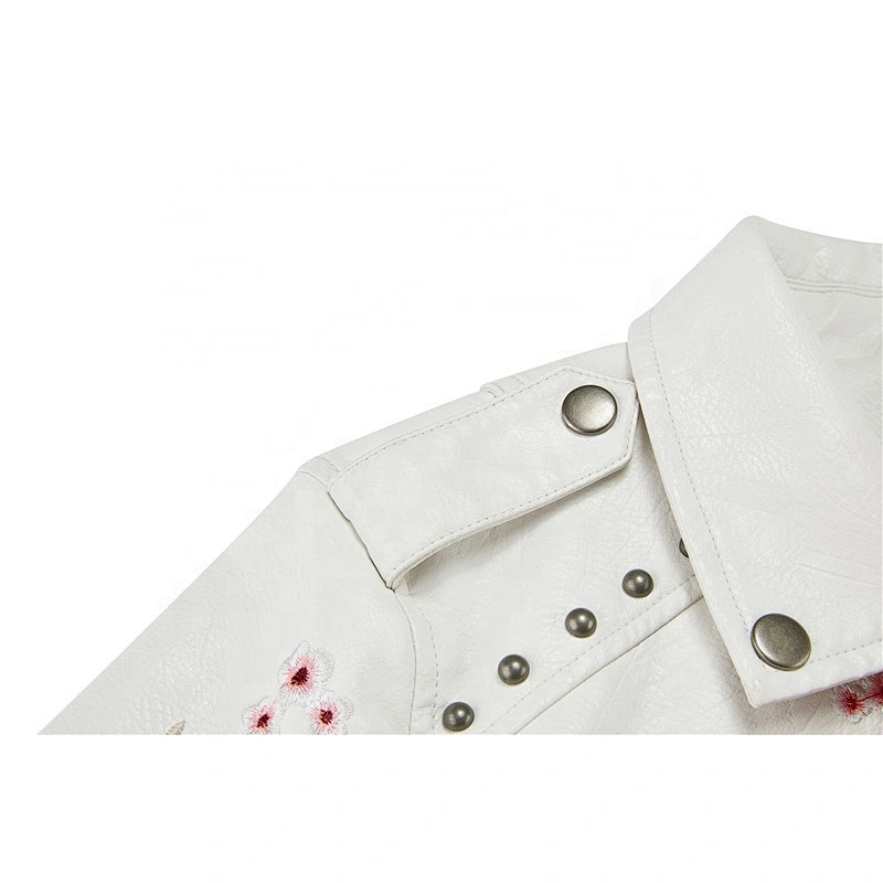 Fashion women's leather jacket Female pu Jacket Outerwear 17519