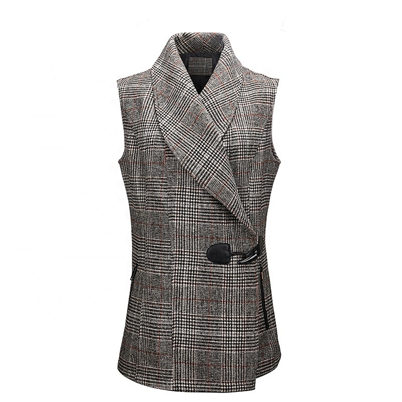 Fashion Women Vintage Style Short  sleeveless Vest LR9520