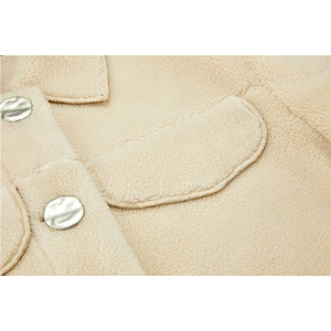 Womens Short Winter Turn-down collar 100%Polyester Plaid  Padded Coat For Ladies DP-07