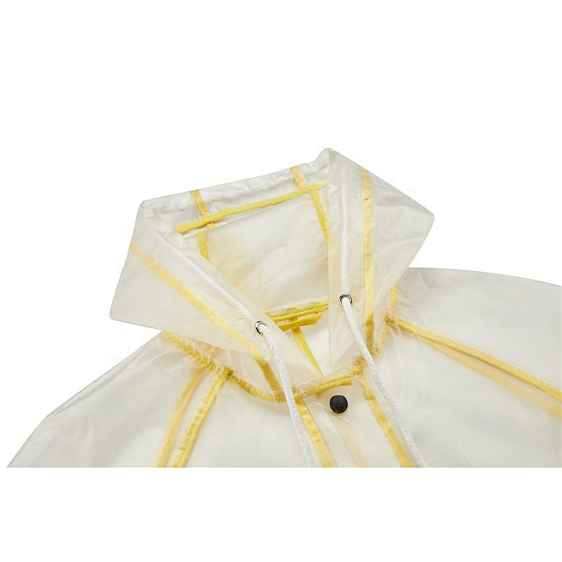 Winter Long Waterproof Adult Raincoat  Women Long TPU Raincoats for Lady 3447