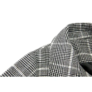 Fashion Winter  Long  Turn-down Collar Coat plain dyed Animal   Women's Plaid coat For Lady FDS03