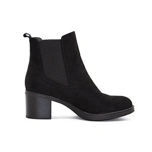 Custom Logo OEM Professional Leather Chunk Heels Casual Simple Shoes For Women