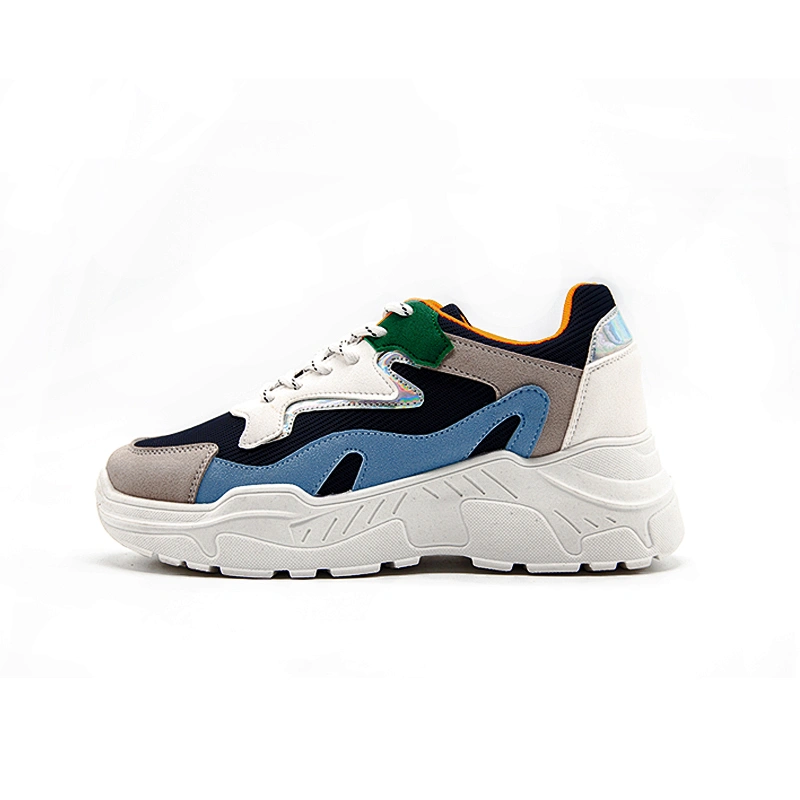 Hot Selling Custom Knitted Fabric Sport Shoes Women Running Shoes