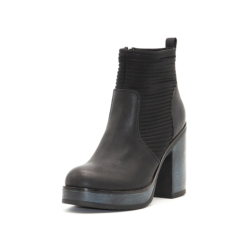 Plant High-end manual customization high heels  shoes for women fashion wedge ankle boots women