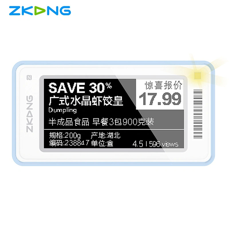 2.13 inch price tag display stand,e ink display electronic price tag