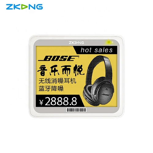 Hot sales 4.2 inch e-paper price tag electronic shelf label epaper rfid esl price tag