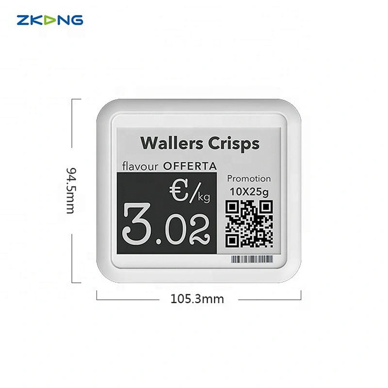 Bluetooth e-ink ESL electronic shelf label forcovenience store