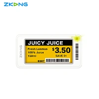 Customers choose esl electronic shelf label manufacturer supplier smart e-ink display price tag holder
