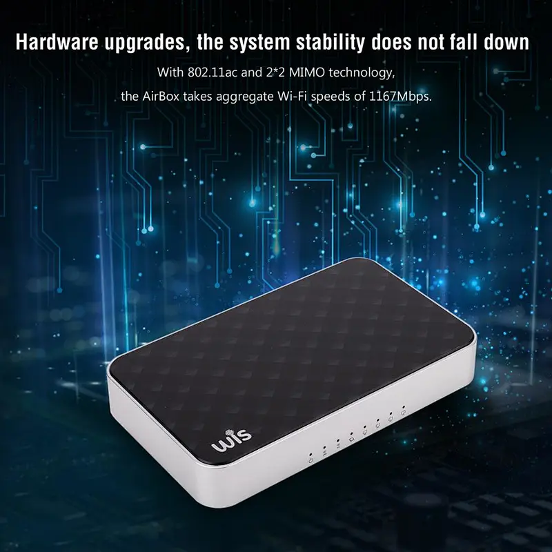 2.4G & 5G dual band 11ac wireless router AIRBOX