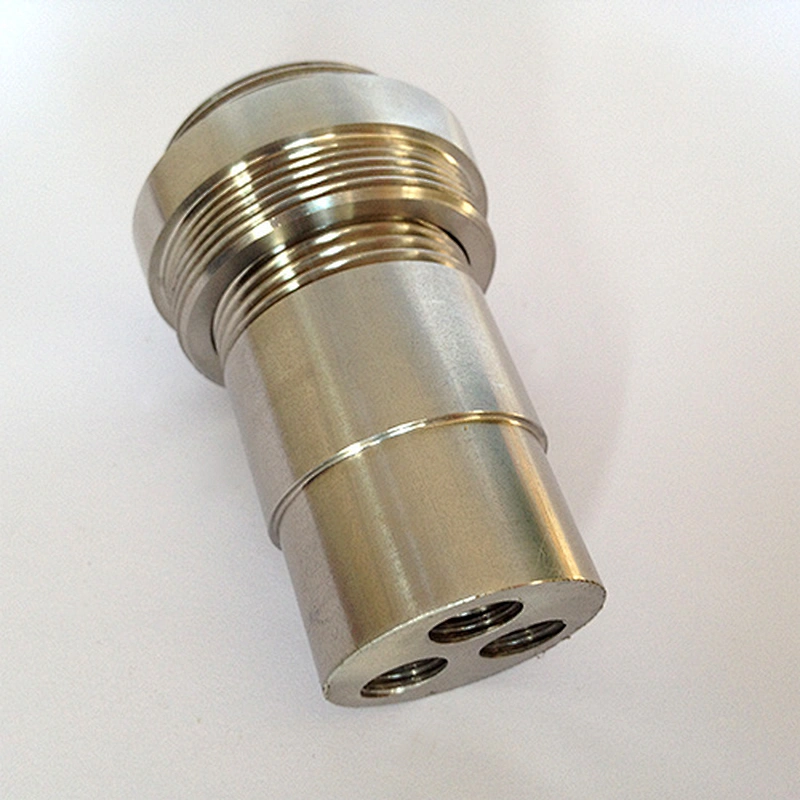 OEM CNC turning machining metal stainless steel sleeve and aluminum insert bushing