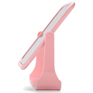 Double Sided Make Up Mirror Stand and 360 Degrees Rotation Cosmetic Mirror