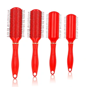 Wet and Dry Hairbrush Nylon Pins Plastic Vent Hair Brush