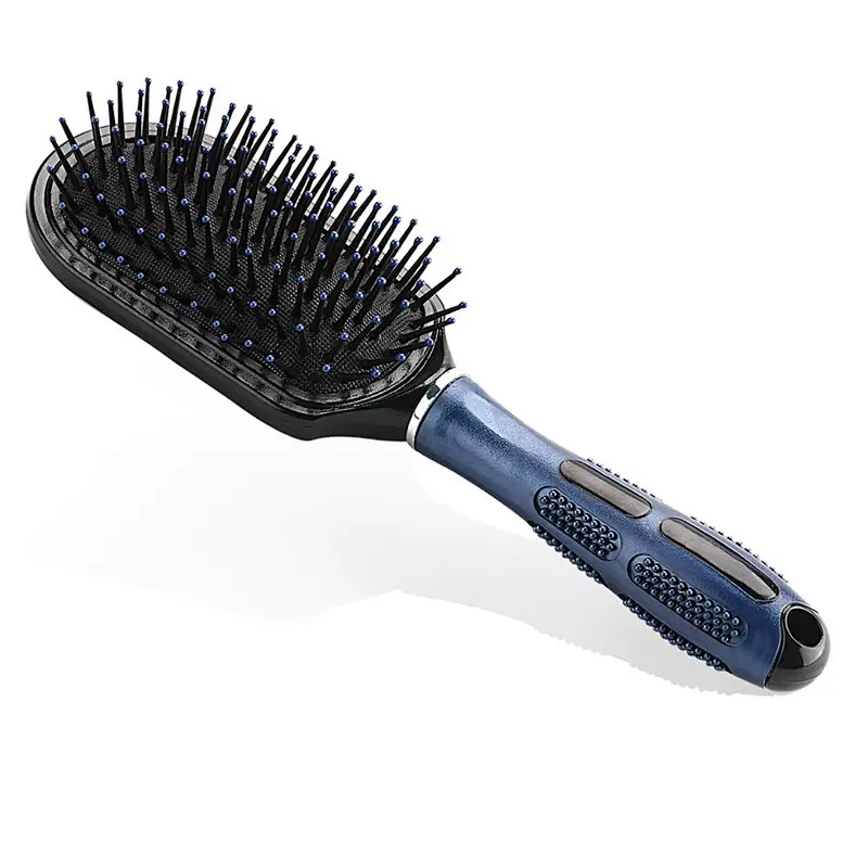 Private Label Plastic Detangling Paddle Hair Extension Brush