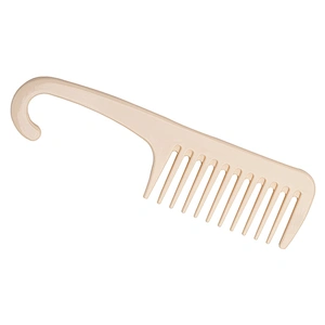 Plastic Hair Comb with Hook Shower Use Wide Teeth Hair Comb