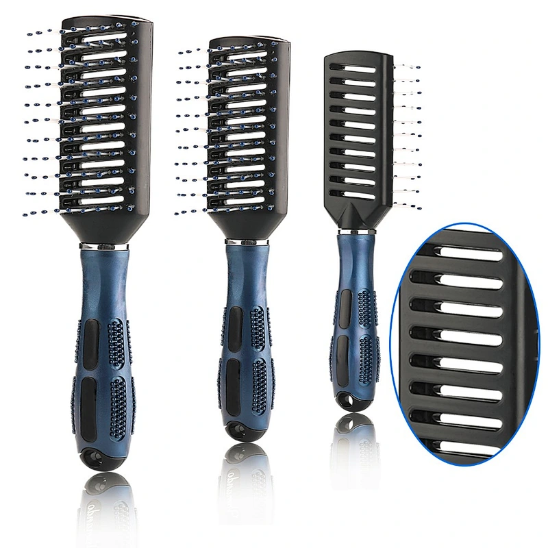 Wholesale Customized Anti-Static Plastic Styling Comb Brush Vent Hair Brush