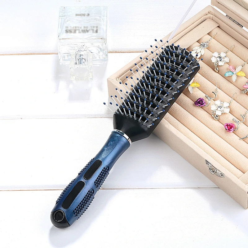 Wholesale Customized Anti-Static Plastic Styling Comb Brush Vent Hair Brush