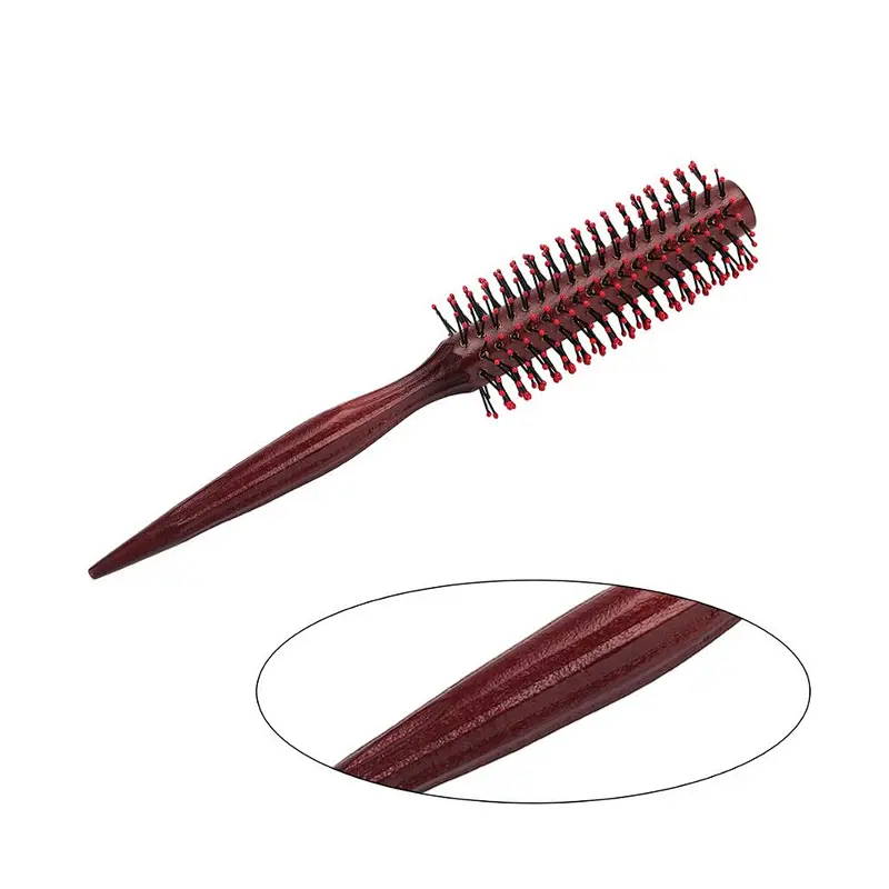 Professional Manufacturer Salon Cheap Wooden Round Hair Brush