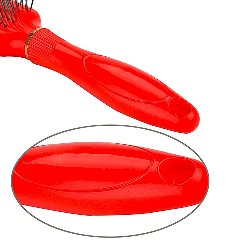 Wet and Dry Hairbrush Nylon Pins Plastic Vent Hair Brush