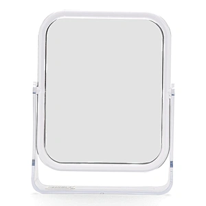 Rotatable Plastic Make-up Mirror Table Stand Cosmetic Mirror Vanity