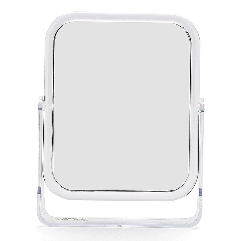 Rotatable Plastic Make-up Mirror Table Stand Cosmetic Mirror Vanity
