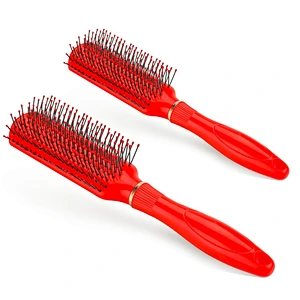 Wet and Dry Hairbrush Nylon Pins Plastic Vent Hair Brush