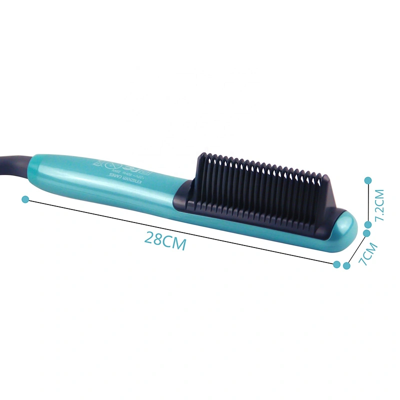 Professional Plate Flat Iron Fast Heating-up Electric Hair Straightener Brush Comb