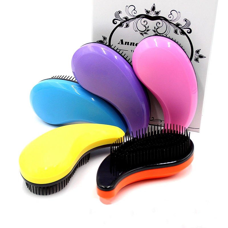 High Quality Color Hair Brushes Manufacturer Detangling Hair Brush Plastic
