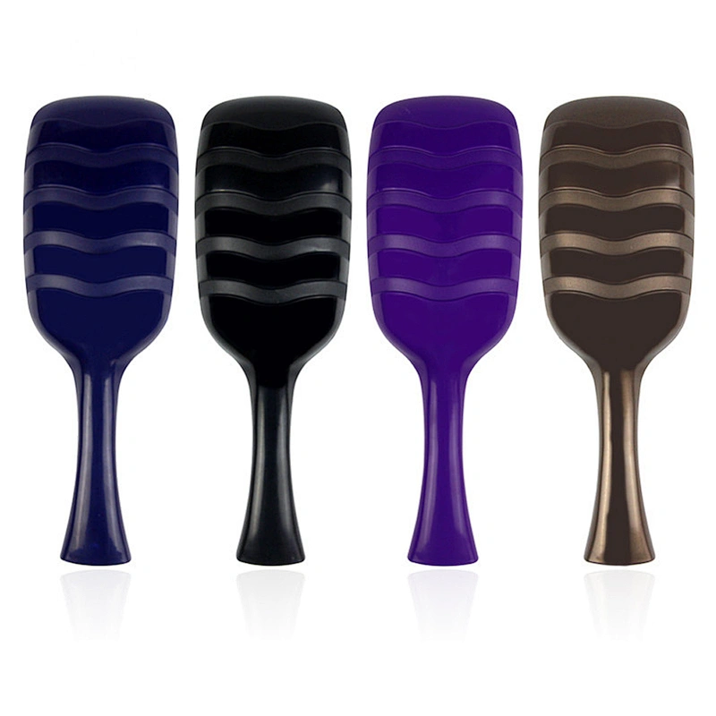 E-Bour Top Selling Detangling Plastic Angel Hair Brush With Handle