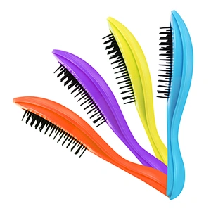 E-Bour 2020 High Quality Custom Logo Straightener Brush Hair Salon