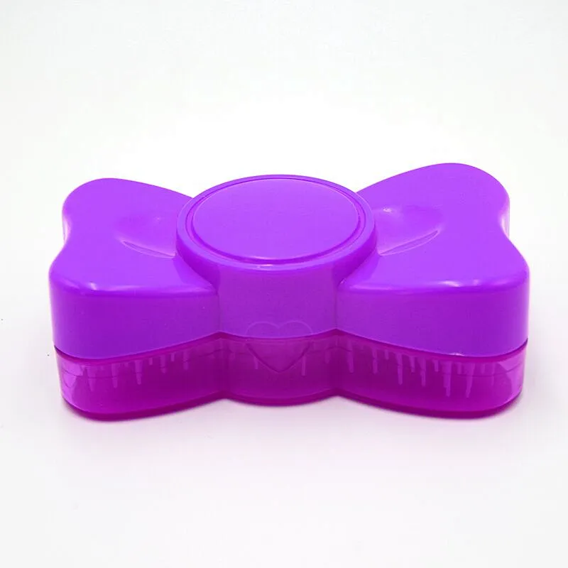 Wholesale E-Bour Bow Shaped Hair Combs Plastic Cute Styling Comb
