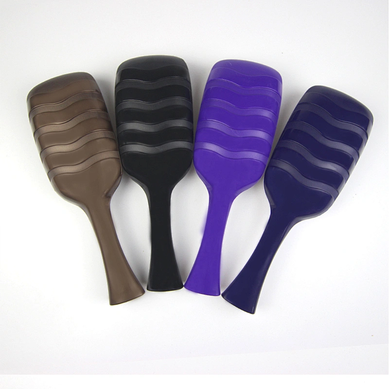 E-Bour Top Selling Detangling Plastic Angel Hair Brush With Handle