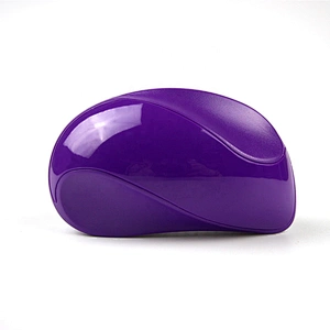 Wholesale Plastic Colorful Egg Shaped Detangling Hair Brush