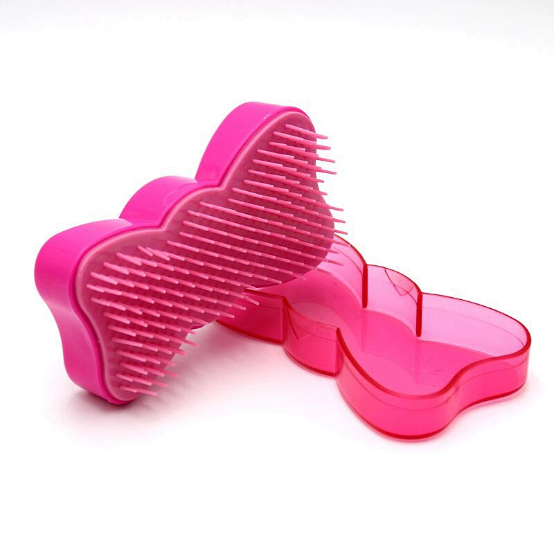 Wholesale E-Bour Bow Shaped Hair Combs Plastic Cute Styling Comb