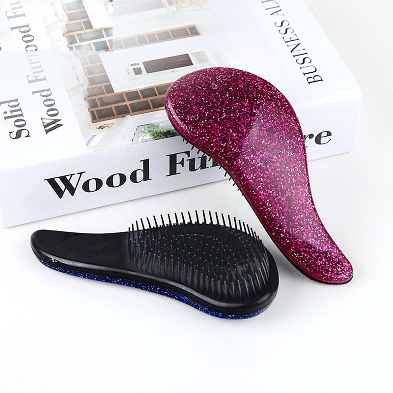 Wholesale Fashion Luxury Hair Brushes Wet Detangling Hair Detangler Brush
