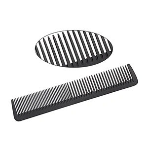 Hot Sale Haircut  Plastic Wide Tooth Hair Brush Natural Hair Salon Equipment Brush With many color