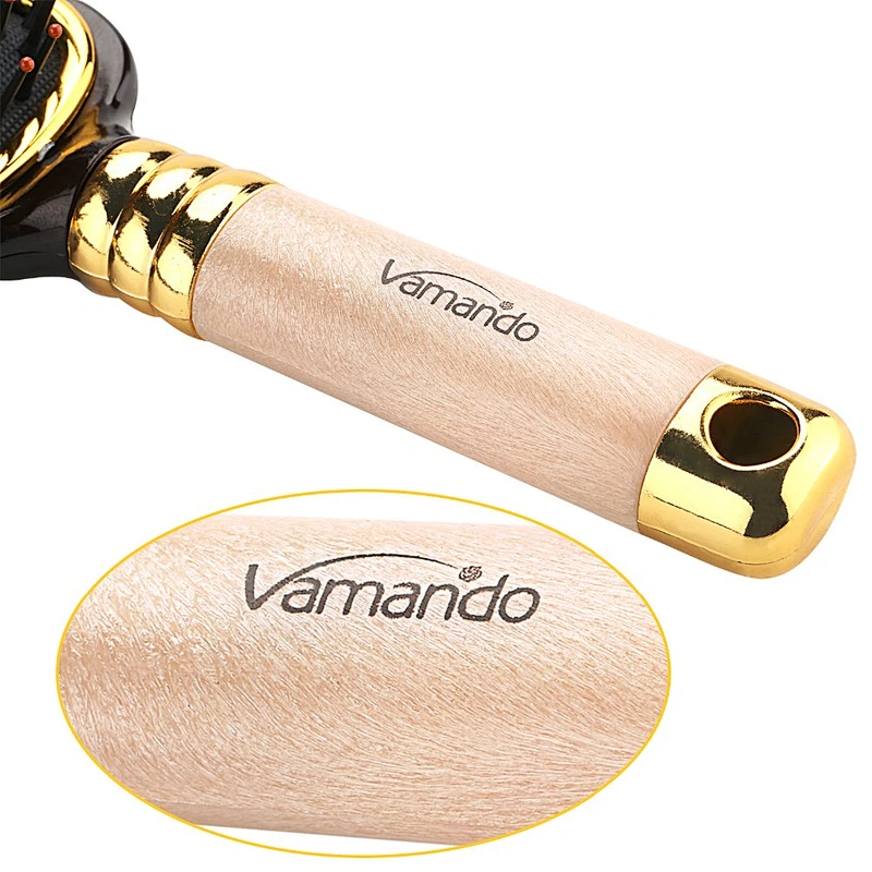 Professional paddle brush brush nylon soft hair smooth paddle detangling hair brush