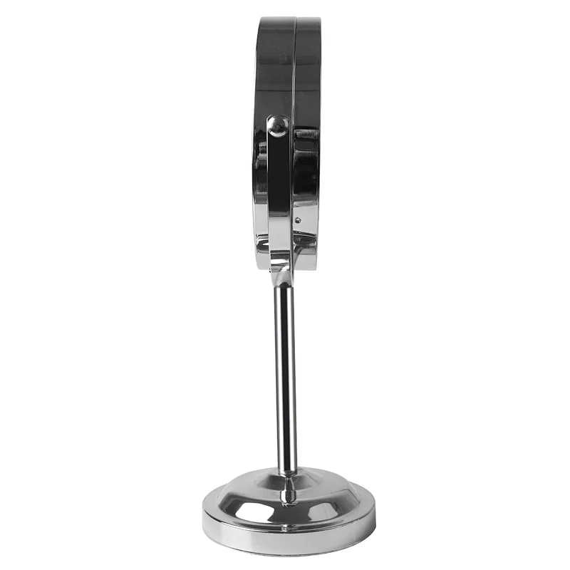 360 Degree Rotation LED Makeup Mirror Double Sided Round 3X Magnification LED Lighted Mirror