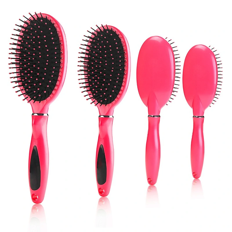 Wholesale High Quality Hair Comb Massager Anti-static Detangling Plastic Hair Brush