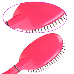 Wholesale High Quality Hair Comb Massager Anti-static Detangling Plastic Hair Brush