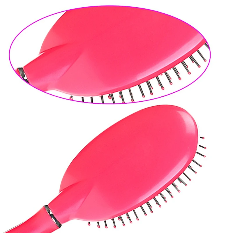 Wholesale High Quality Hair Comb Massager Anti-static Detangling Plastic Hair Brush