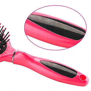 Wholesale High Quality Hair Comb Massager Anti-static Detangling Plastic Hair Brush