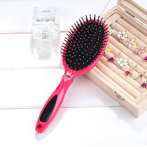 Wholesale High Quality Hair Comb Massager Anti-static Detangling Plastic Hair Brush