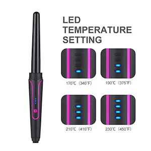 Hair Curling Iron Interchangeable Hair Curler 6 in 1 Curling Wand Set