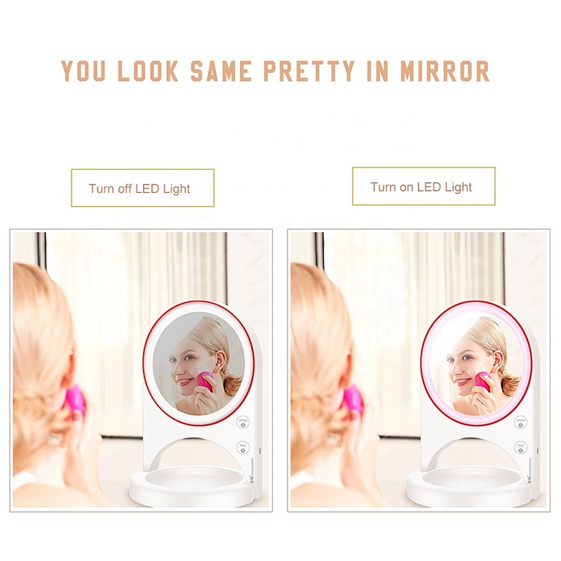Promotional cosmetic mirror led make up with Light