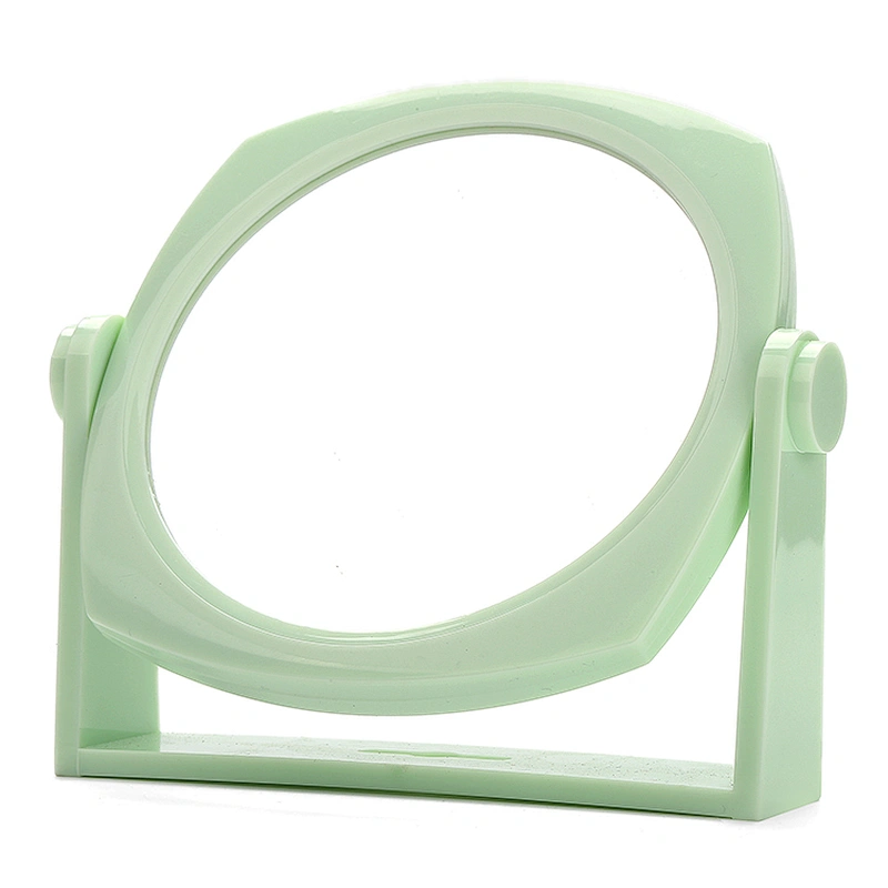 Hand Held Makeup Mirror Double Sides Handheld Mirrors Folding Table Mirrors Standing Make up Mirror Magnifying Miroir for Travel