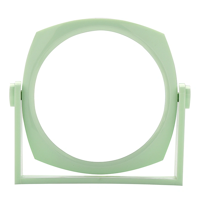 Hand Held Makeup Mirror Double Sides Handheld Mirrors Folding Table Mirrors Standing Make up Mirror Magnifying Miroir for Travel