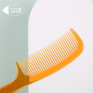 High Quality Straight Hair Combs Pro Salon Hairdressing Anti-static Carbon Fiber Custom logo Comb For Barber Hair Cutting